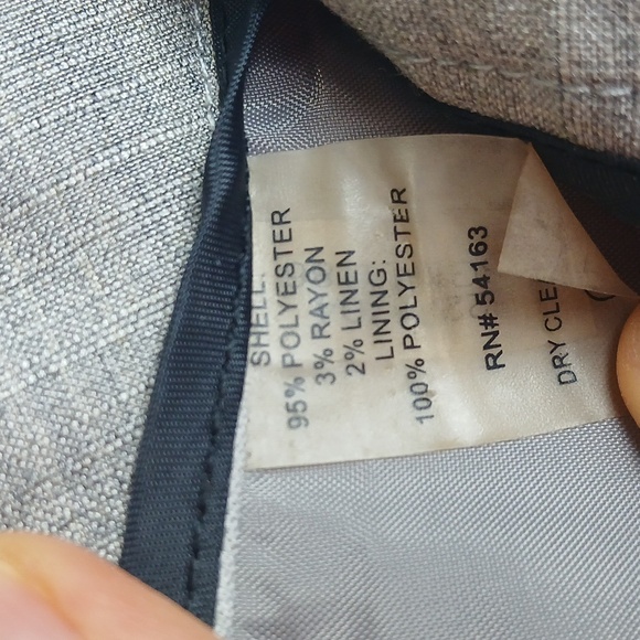 Calvin Klein Steel gray Soft Trouser Size 6 work office pants - Picture 8 of 8